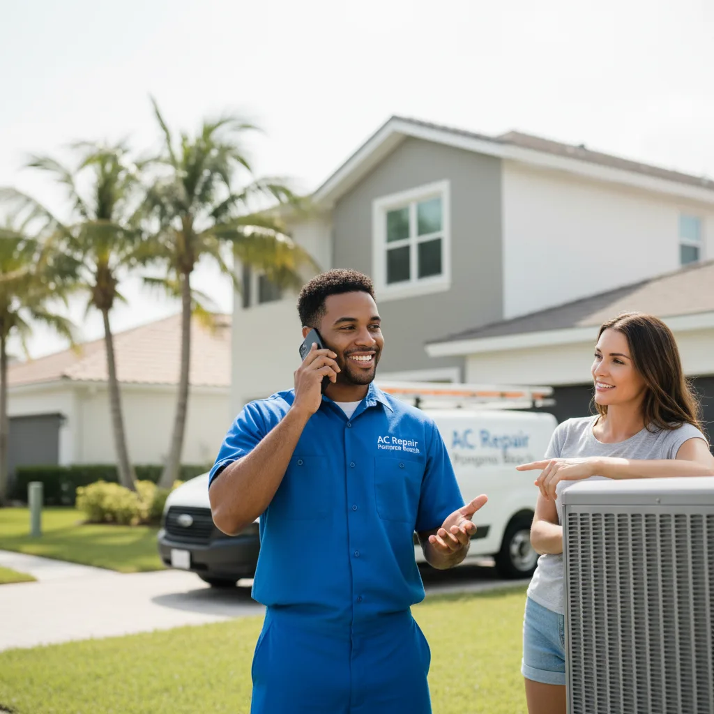 AC Repair Pompano Beach customer support in Flanders